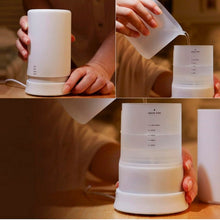 Load image into Gallery viewer, Mini USB Aroma Diffuser / Aroma humidifier with Warm White LED Lights, USB Aroma Diffuser