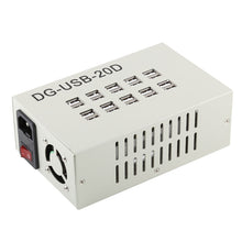 Load image into Gallery viewer, 60W 12A 20 USB Ports Fast Charger Station Travel Desktop Charger Power Adapter