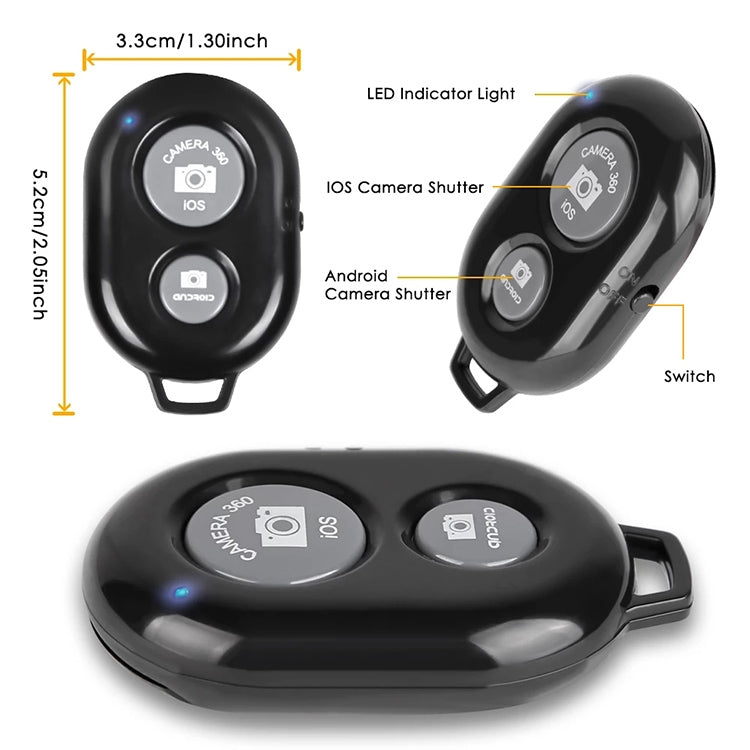 BRCMCOM Chip Universal Bluetooth 3.0 Remote Shutter Camera Control Self-timer