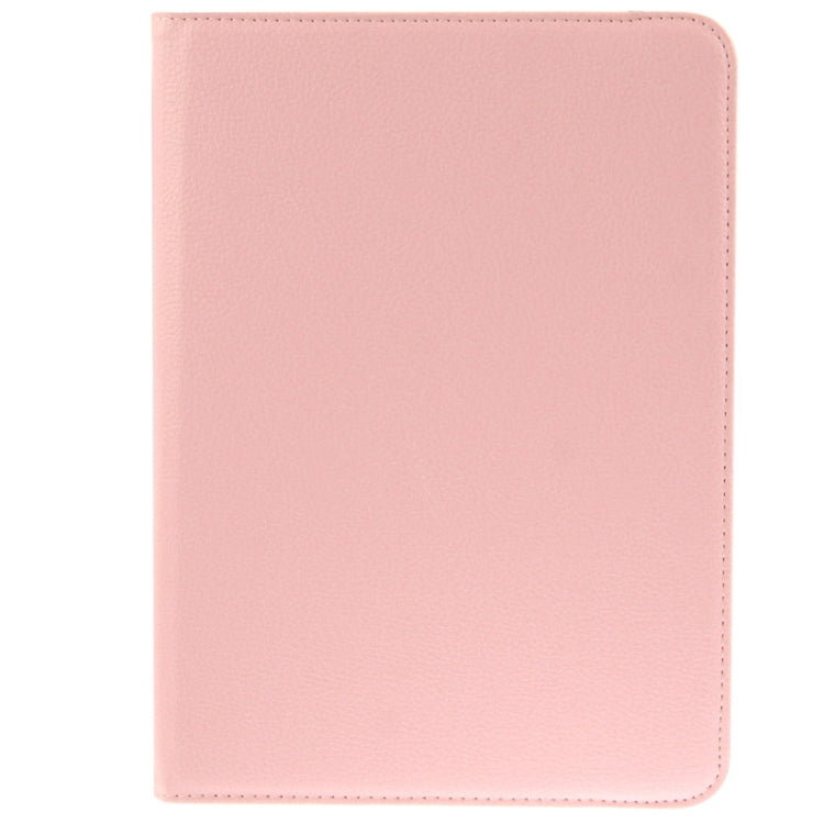 360 Degree Rotatable Litchi Texture Leather Case with 2-angle Viewing Holder for Samsung Galaxy Tab 4 10.1 / SM-T530 / T531 / T535