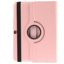Load image into Gallery viewer, 360 Degree Rotatable Litchi Texture Leather Case with 2-angle Viewing Holder for Samsung Galaxy Tab 4 10.1 / SM-T530 / T531 / T535