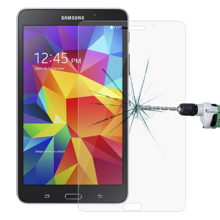 0.4mm 9H+ Surface Hardness 2.5D Explosion-proof Tempered Glass Film for Galaxy Tab 4 7.0 / T230 / T231 / T235
