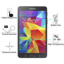 Load image into Gallery viewer, 0.4mm 9H+ Surface Hardness 2.5D Explosion-proof Tempered Glass Film for Galaxy Tab 4 7.0 / T230 / T231 / T235