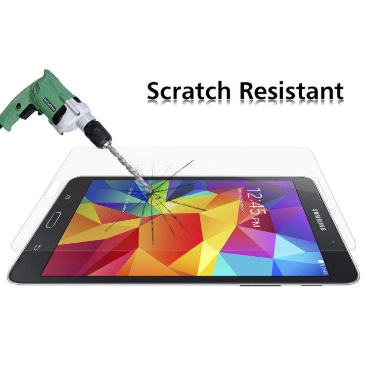 0.4mm 9H+ Surface Hardness 2.5D Explosion-proof Tempered Glass Film for Galaxy Tab 4 7.0 / T230 / T231 / T235