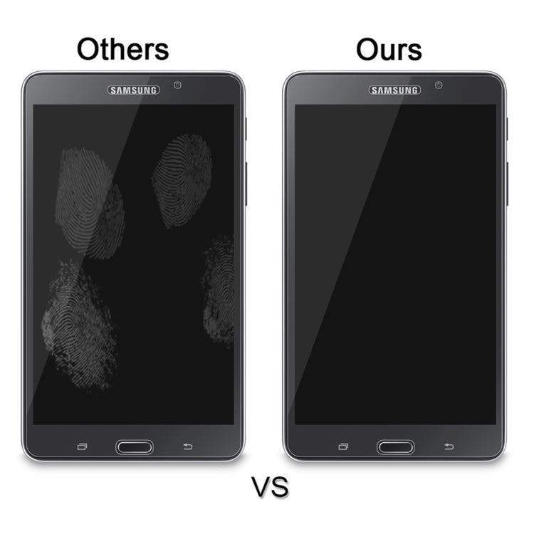 0.4mm 9H+ Surface Hardness 2.5D Explosion-proof Tempered Glass Film for Galaxy Tab 4 7.0 / T230 / T231 / T235