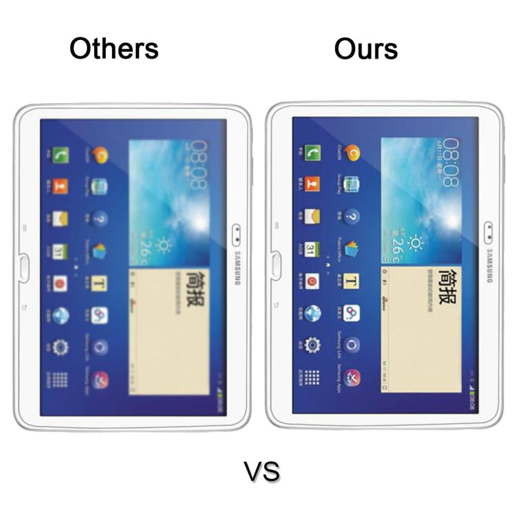 0.4mm 9H+ Surface Hardness 2.5D Explosion-proof Tempered Glass Film for Galaxy Tab 3 10.1 / P5200