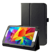 Load image into Gallery viewer, Litchi Texture Flip Leather Case with Holder for Galaxy Tab 4 7.0 / T230 / T231 / T235
