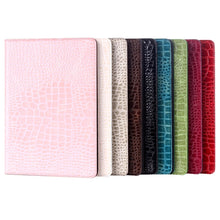 Load image into Gallery viewer, Crocodile Texture Flip Leather Case with Holder for Galaxy Tab S 10.5 / T800 (Light Grey)