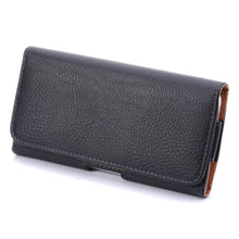 Load image into Gallery viewer, Litchi Texture Horizontal Style Waist Bag for Galaxy Note 4 / Note 3 / Note II / N7100