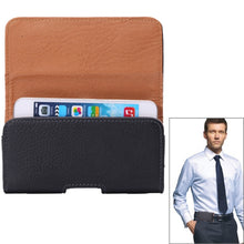 Load image into Gallery viewer, Litchi Texture Universal Horizontal Style Waist Bag for iPhone 6 / Galaxy S4 / i9500