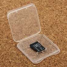 Load image into Gallery viewer, 100 PCS Transparent Plastic Storage Card Box for Micro SD Card (TF Card), TF Card