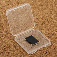 Load image into Gallery viewer, 100 PCS Transparent Plastic Storage Card Box for TF Card, TF Card