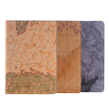 Load image into Gallery viewer, Map Pattern Leather Case with Holder &amp; Card slots &amp; Wallet for Galaxy Tab A 9.7 4G LTE / T555, Random Pattern Delivery