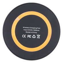 Load image into Gallery viewer, Universal QI Standard Round Wireless Charging Pad (White + Red)
