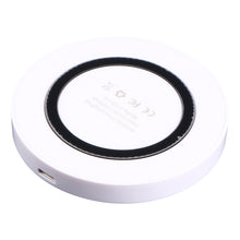 Load image into Gallery viewer, Universal QI Standard Round Wireless Charging Pad (White + Red), White + Black, White, Black + White, Grey+Black, White + Red