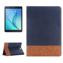 Load image into Gallery viewer, Cross Texture Leather Case with Holder &amp; Card slots &amp; Wallet for Galaxy Tab A 9.7 4G LTE / T555