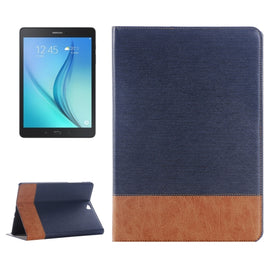Cross Texture Leather Case with Holder & Card slots & Wallet for Galaxy Tab A 9.7 4G LTE / T555