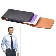Load image into Gallery viewer, Litchi Texture Vertical Style Waist Bag for iPhone 6s Plus / iPhone 6 Plus &amp; Galaxy Note 8 / Note 5 / Note 4 / Note III / S6 Edge Plus