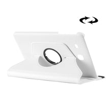 Load image into Gallery viewer, Litchi Texture 360 Degree Rotation Leather Case with Multi-functional Holder for Galaxy Tab E 9.6