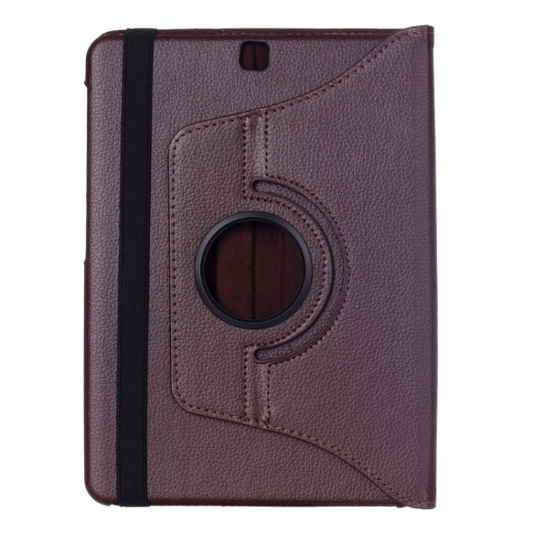 Litchi Texture 360 Degree Rotation Leather Case with multi-functional Holder for Galaxy Tab S2 9.7