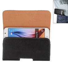 Load image into Gallery viewer, For iPhone X , Galaxy S7 / S6 / S5 / i9082 5.2 inch Sheepskin Texture Universal Rotatable Horizontal Style Leather Case with Belt Hole