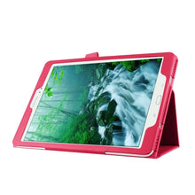 Load image into Gallery viewer, Litchi Texture Horizontal Flip Solid Color Smart Leather Case with Two-folding Holder &amp; Sleep / Wake-up Function for Galaxy Tab S2 9.7 / T815
