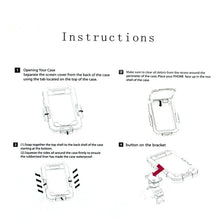 Load image into Gallery viewer, For Galaxy S6 edge / G925 IPX4 Waterproof Shock Protection Tough Case with Bicycle Handlebar Holder