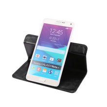Load image into Gallery viewer, 5.3-5.5 Inch Universal Crazy Horse Texture 360 Degree Rotating Carry Case with Holder &amp; Card Slots for Galaxy Note I / II / III / IV