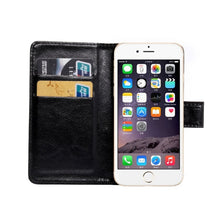 Load image into Gallery viewer, 4.3-4.8 Inch Universal Crazy Horse Texture 360 Degree Rotating Carry Case with Holder &amp; Card Slots for iPhone 6 / Galaxy S4 / S3 / i9500 / i9300