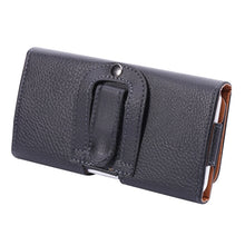 Load image into Gallery viewer, For iPhone X  &amp; Galaxy S7 / G930 &amp; S6 Edge / G925 &amp; S6 / G920 &amp; S5 / G900 &amp; Grand DUOS I9082 Litchi Texture Vertical Flip Leather Case Waist Bag with Back Splint