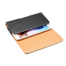 Load image into Gallery viewer, For iPhone X  &amp; Galaxy S7 / G930 &amp; S6 Edge / G925 &amp; S6 / G920 &amp; S5 / G900 &amp; Grand DUOS I9082 Smooth Surface Vertical Flip Leather Case Waist Bag with Back Splint