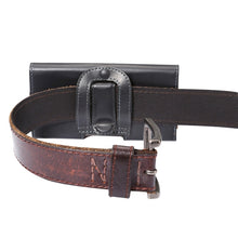 Load image into Gallery viewer, For iPhone X  &amp; Galaxy S7 / G930 &amp; S6 Edge / G925 &amp; S6 / G920 &amp; S5 / G900 &amp; Grand DUOS I9082 Smooth Surface Vertical Flip Leather Case Waist Bag with Back Splint