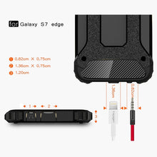 Load image into Gallery viewer, For Galaxy S7 Edge / G935 Tough Armor TPU + PC Combination Case , For Galaxy S7 Edge, For Samsung Galaxy S7 Edge
