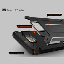 Load image into Gallery viewer, For Galaxy S7 Edge / G935 Tough Armor TPU + PC Combination Case , For Galaxy S7 Edge, For Samsung Galaxy S7 Edge
