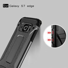 Load image into Gallery viewer, For Galaxy S7 Edge / G935 Tough Armor TPU + PC Combination Case , For Galaxy S7 Edge, For Samsung Galaxy S7 Edge