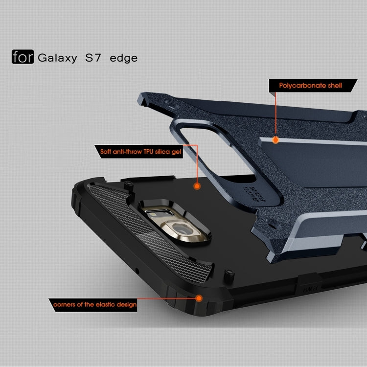 For Galaxy S7 Edge / G935 Tough Armor TPU + PC Combination Case