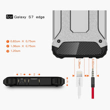 Load image into Gallery viewer, For Galaxy S7 Edge / G935 Tough Armor TPU + PC Combination Case , For Galaxy S7 Edge, For Samsung Galaxy S7 Edge