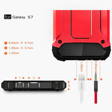 Load image into Gallery viewer, For Galaxy S7 / G930 Tough Armor TPU + PC Combination Case, For Galaxy S7, For Samsung Galaxy S7