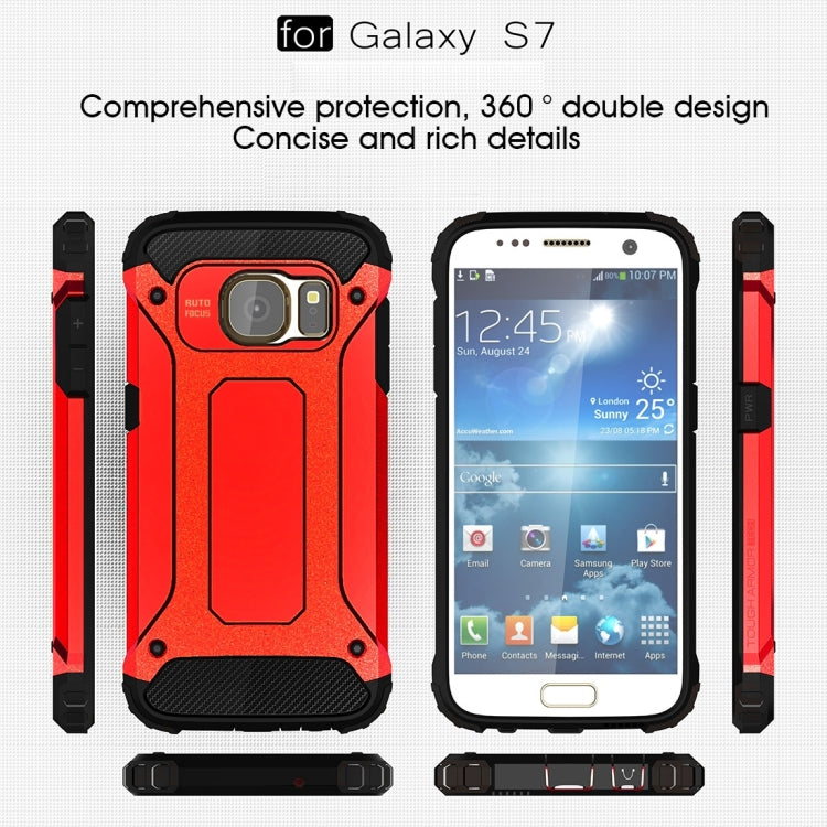 For Galaxy S7 / G930 Tough Armor TPU + PC Combination Case