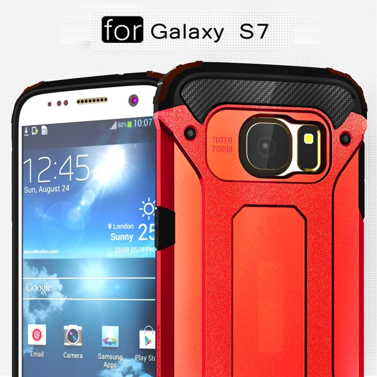 For Galaxy S7 / G930 Tough Armor TPU + PC Combination Case
