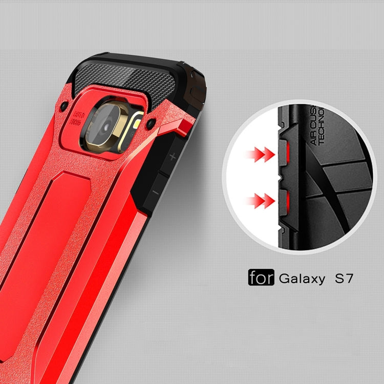 For Galaxy S7 / G930 Tough Armor TPU + PC Combination Case