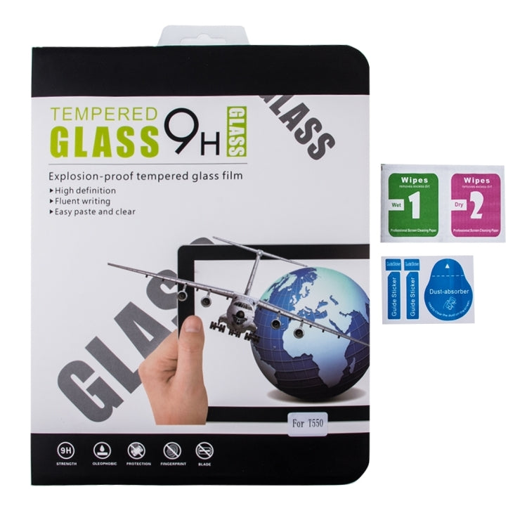 For Galaxy Tab A 9.7 / T550 / T555 0.4mm 9H+ Surface Hardness 2.5D Explosion-proof Tempered Glass Film
