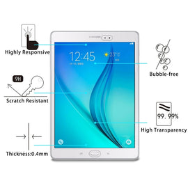 75 PCS For Galaxy Tab A 9.7 / T550 / T555 0.4mm 9H+ Surface Hardness 2.5D Explosion-proof Tempered Glass Film