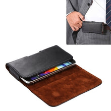 Load image into Gallery viewer, Crazy Horse Texture Universal Horizontal Style Genuine Leather Case / Waist Bag with Back Splint for Galaxy Mega i9208 / i9200 / Mega 2 / i9205