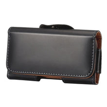 Load image into Gallery viewer, For iPhone X  &amp; Galaxy S6 / G920 Crazy Horse Texture Vertical Flip Leather Case / Waist Bag with Back Splint