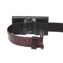 Load image into Gallery viewer, For iPhone X  &amp; Galaxy S6 / G920 Crazy Horse Texture Vertical Flip Leather Case / Waist Bag with Back Splint