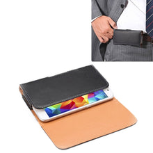 Load image into Gallery viewer, Crazy Horse Texture Vertical Flip Leather Case / Waist Bag with Back Splint for iPhone X  &amp; Galaxy S5 / G900