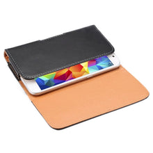 Load image into Gallery viewer, Crazy Horse Texture Vertical Flip Leather Case / Waist Bag with Back Splint for iPhone X  &amp; Galaxy S5 / G900