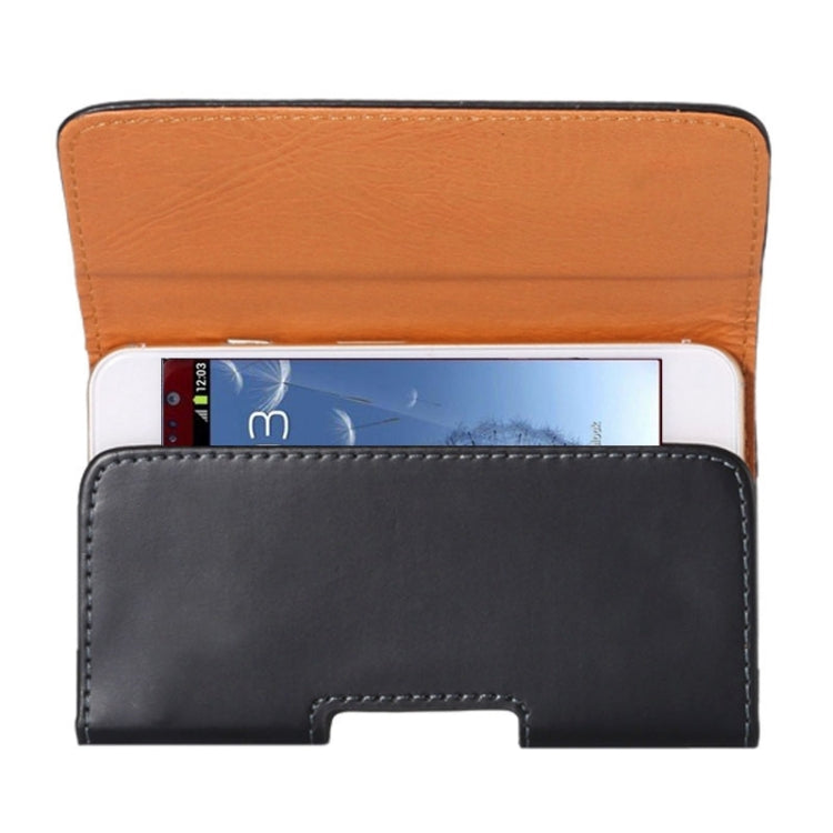 Crazy Horse Texture Vertical Flip Leather Case / Waist Bag with Back Splint for Galaxy S3 / i9300