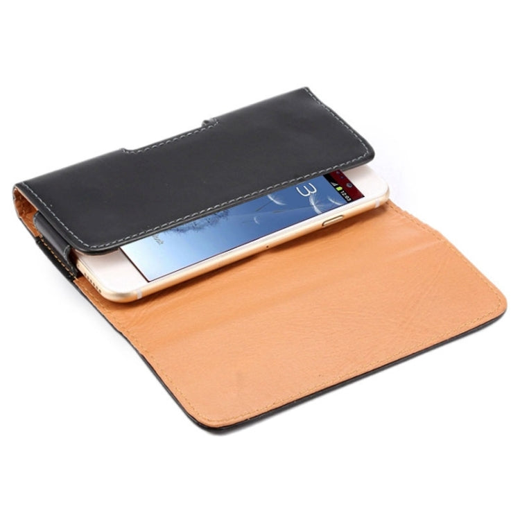 Crazy Horse Texture Vertical Flip Leather Case / Waist Bag with Back Splint for Galaxy S3 / i9300